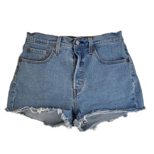 Women's 501 High Rise Shorts Size 28